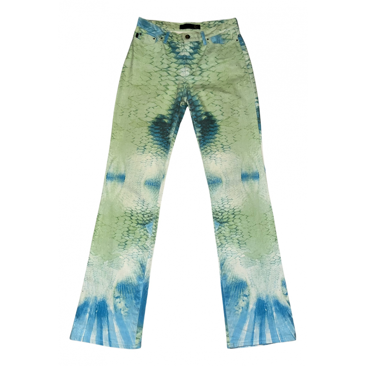 Straight jeans Just Cavalli Blue size 